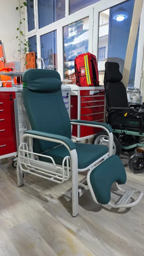 Fauteuil de transfusion ergonomique XL-T03 | Confort et stabilité professionnelle