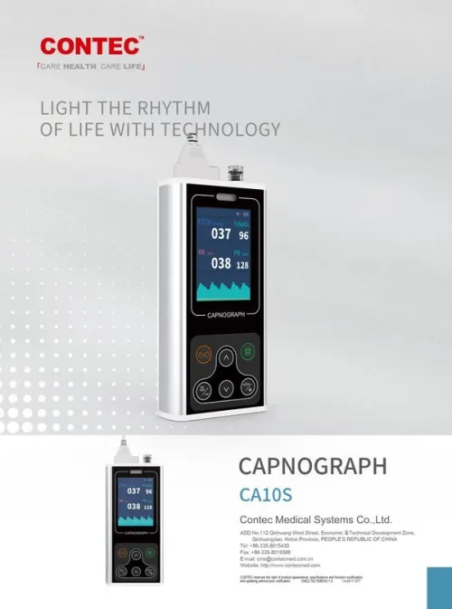 CONTEC CA10S Capnographe CO2  