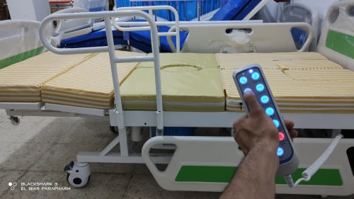 Lit Médicalisé Électrique 7 Position Avec Toilettes En ABS Importation