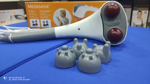 Appareil de massage intensif à main avec infrarouge ITM Blanc Medisana
