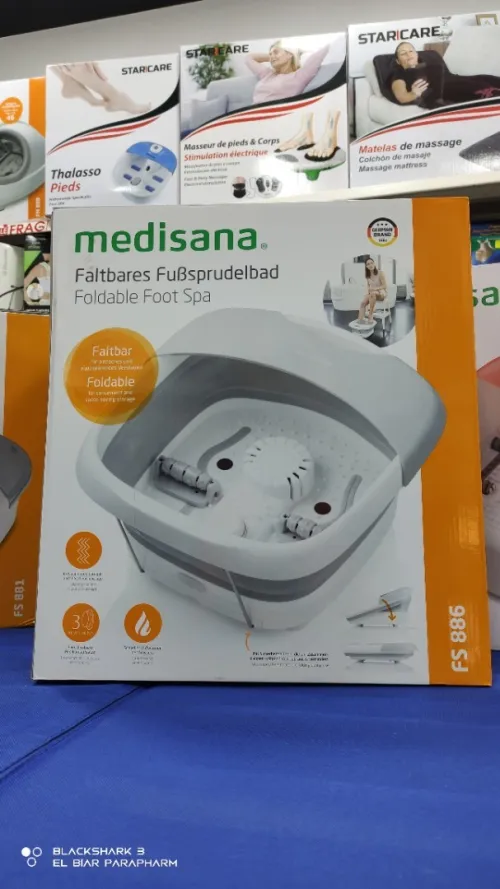 Bain De Pied Pliable MEDISANA FS886 SPA Thalasso Pieds