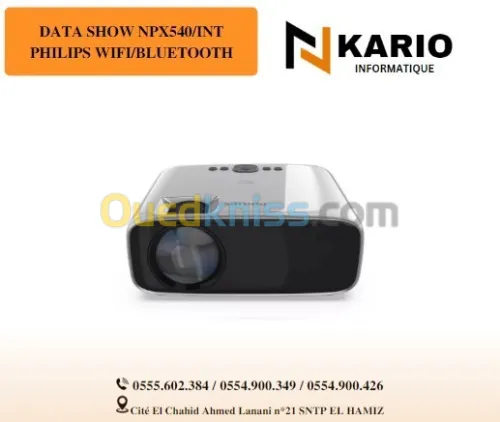 DATA SHOW NPX540/INT PHILIPS WIFI/BLUETOOTH