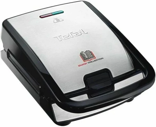 Tefal Croque gaufres et sandwiches, 2 jeux de plaques inclus, Rangement facile