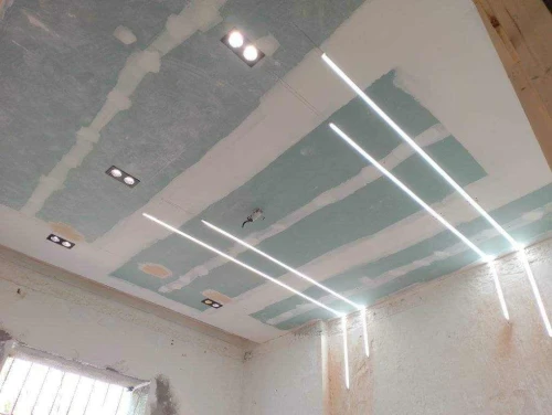 Peinture moderne  et placo platre Renouvellement du plâtre mort تجديد جبس الميت  