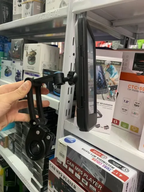 درجة Support de téléphone portable étanche pour vélo moto réglable à 360