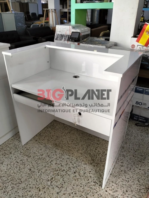 Comptoir de réception importation en MDF High Gloss #F6410