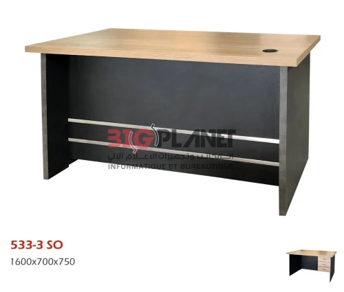 Bureau local en mélamine décoré #533