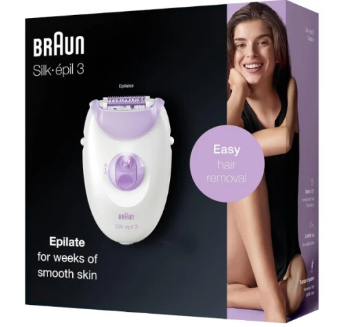 epil 3 braun epilateur