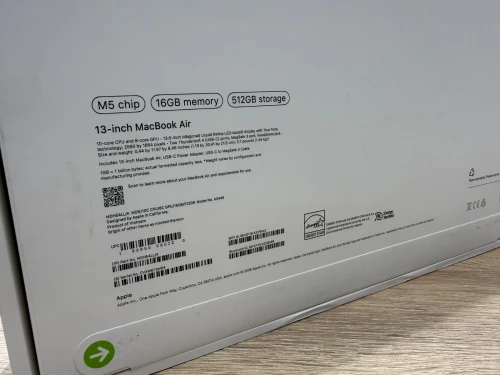 MacBook Air m5 (2026) 512gb