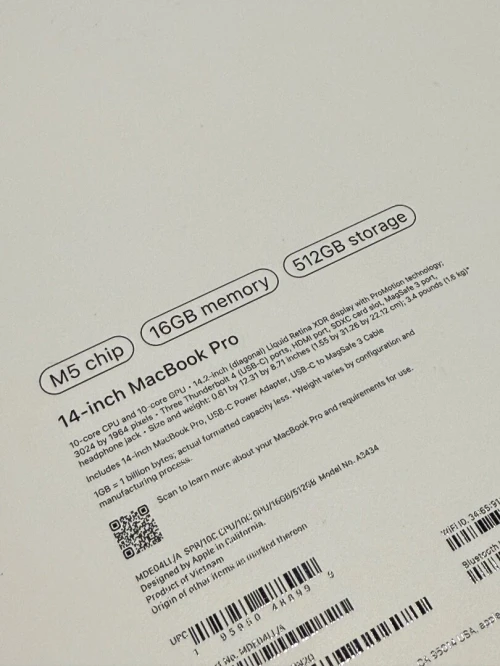 MacBook Pro m5