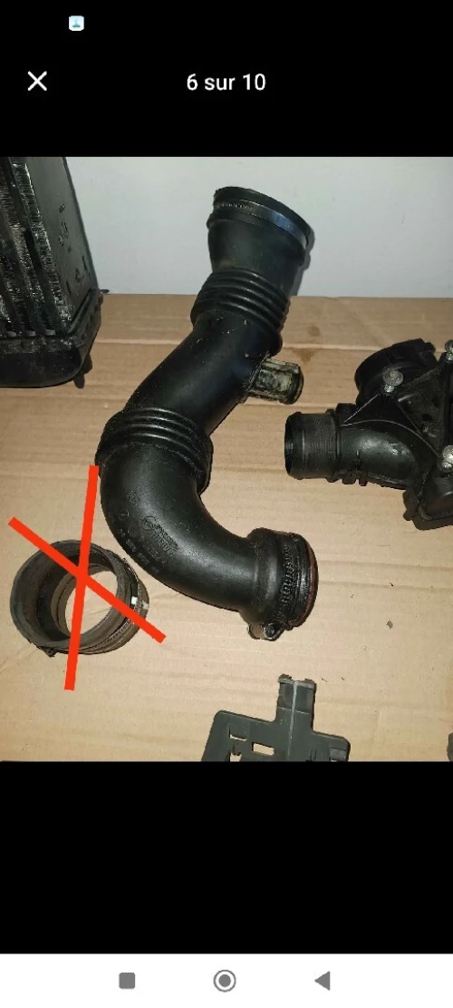 Lot complet de pièces auto Citroën C3 et Peugeot 207 1.6 Hdi 90 Cv