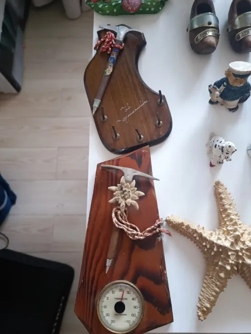 Collections variée d'objets de décoration sur le thème marin