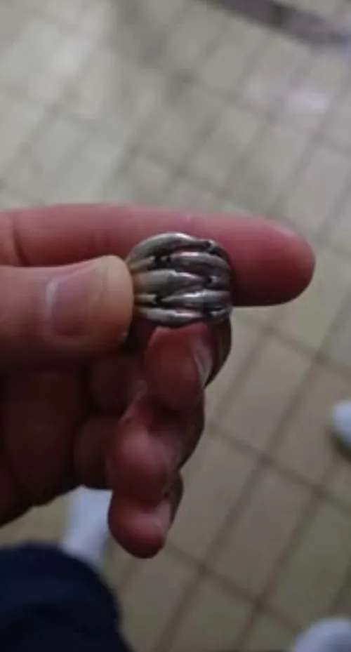 Gourmette avec ring argent 925