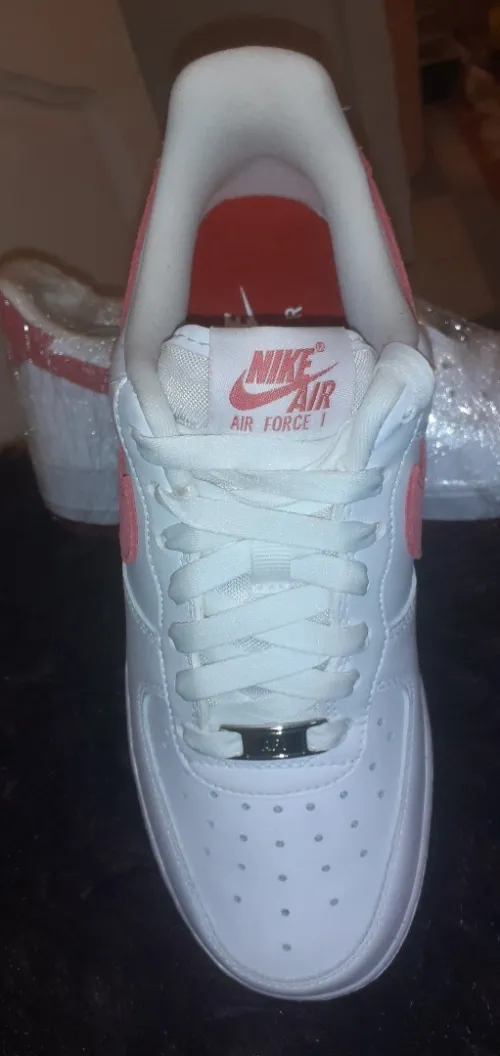 Nike Air force1 blanc rose