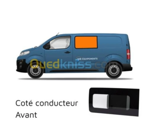 vitrage automobile vitre latérale fiat scudo fiat doblo #volkswage caddy vitre fumé original 
