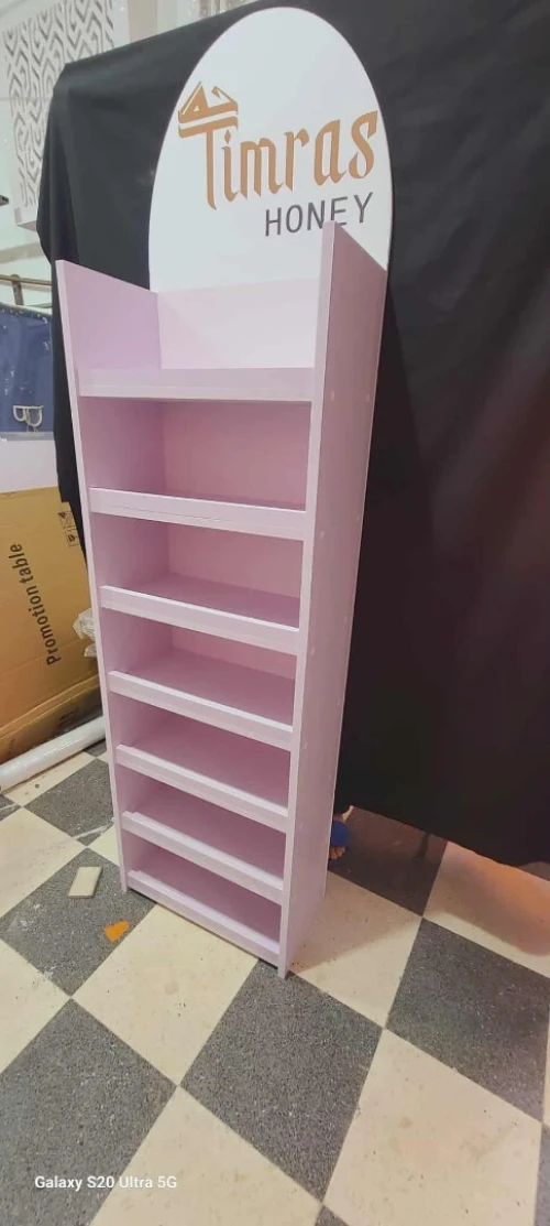 Présentoir personalisé - sillouette