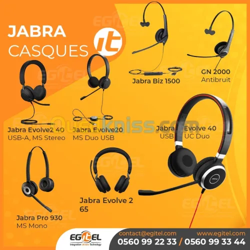 Jabra Casques