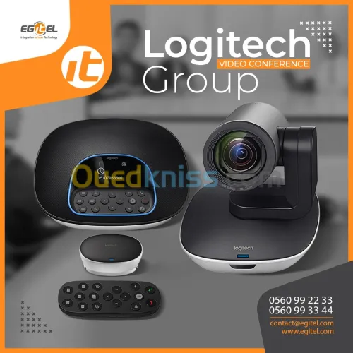 Logitech GROUP Caméra de conférence 