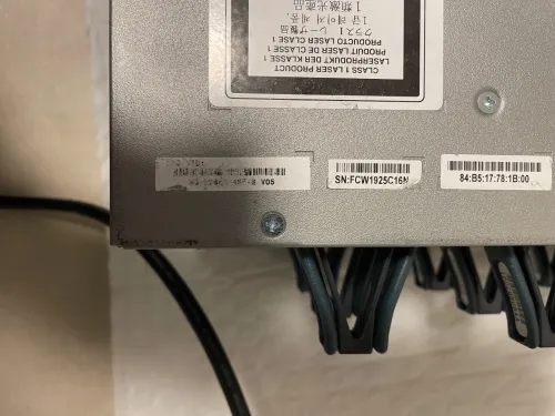 Cisco WS-C3850-48F-S (POE)