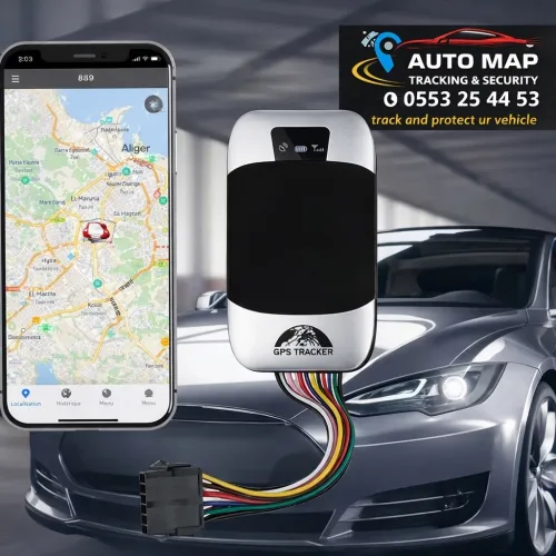 Installation GPS Tracker تركيب جهاز تتبع