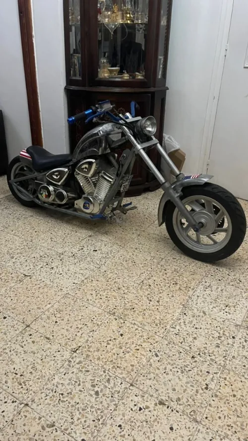 Mini harley davidson 50cc 🇺🇲  ⛽️ jdida 