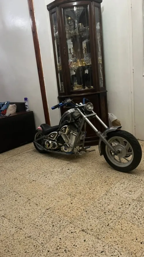 Mini harley davidson 50cc 🇺🇲  ⛽️ jdida 