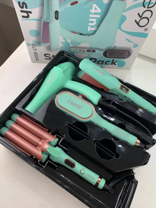 Elite99 Styling 4en1 Pack Ultime pour des Cheveux Parfaits  مجموعة العناية بالشعر 4في1