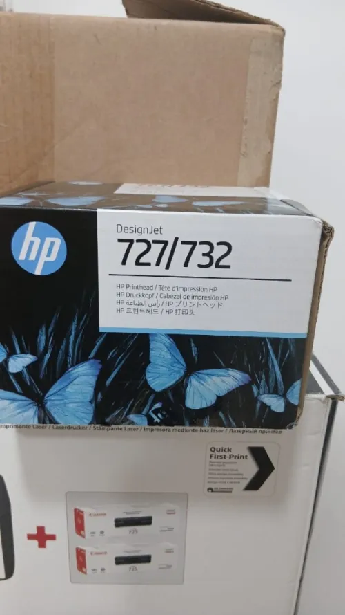 tète et cartouche HP 727