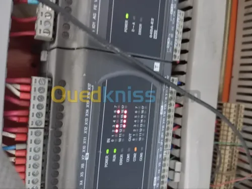 Installation réparation machine industrielle installation vfd et plc et Servo driver 