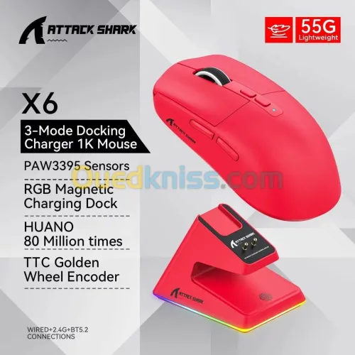 Attack shark x6 wireless Gaming mouse