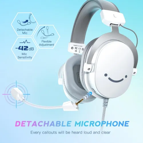 Casque Fifine h9 white