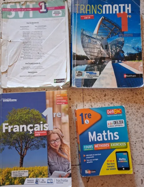 Livres programme francais - Classe PREMIERE