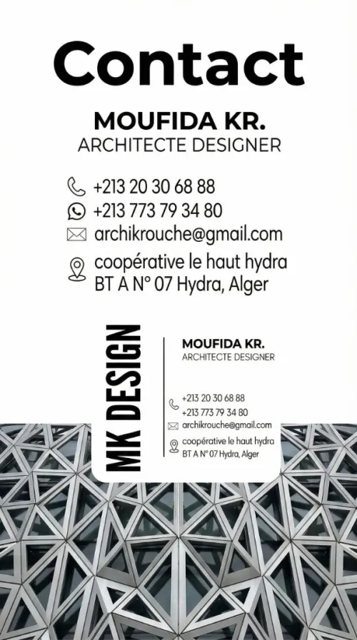 étude, Design et maitrise d'œuvre de réalisation de Façade Aluminium paramétrique