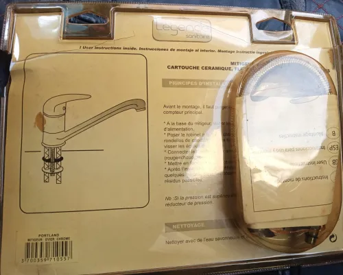 Robinet de cuisine neuf