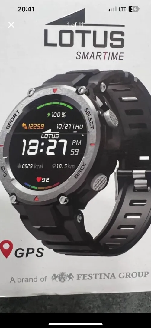 Lotus festina smart montre 3 models gros ou detail