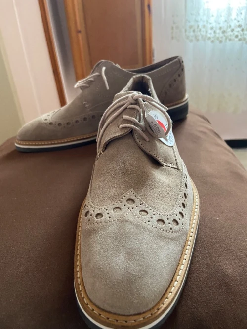 Chaussure homme (derby brogue) marque ANDRÉ.