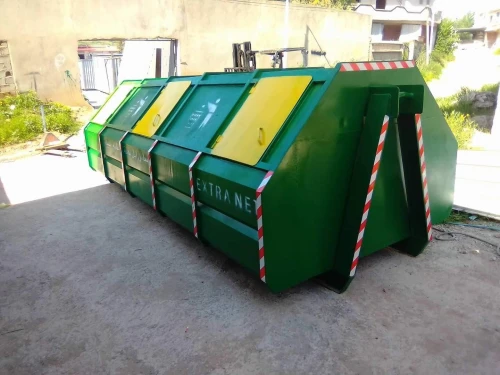 Caisson ampli-roll métallique
