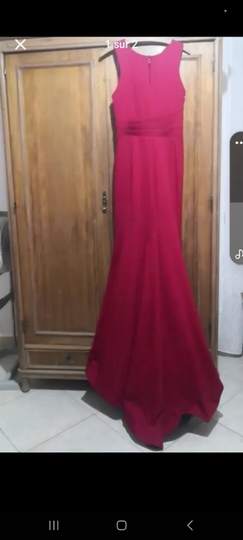 Robe soirée rouge