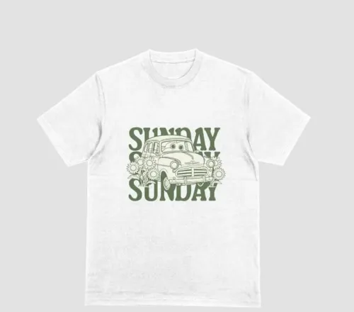 T-shirt oversize haute qualité 100% coton 