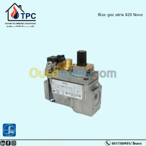 Bloc gaz série 820 Nova 