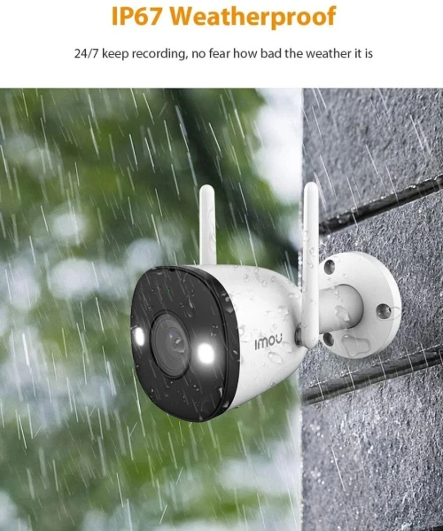 Camera imou Bullete 2E Full Color + Alarme  3k 5mp Original