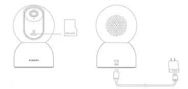 XIAOMI SMART CAMERA C400  2,5K 4MP CAMERA DE SURVEILLANCE 360 ORIGINAL GLOBALE
