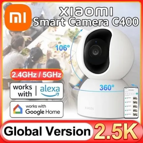 XIAOMI SMART CAMERA C400  2,5K 4MP CAMERA DE SURVEILLANCE 360 ORIGINAL GLOBALE