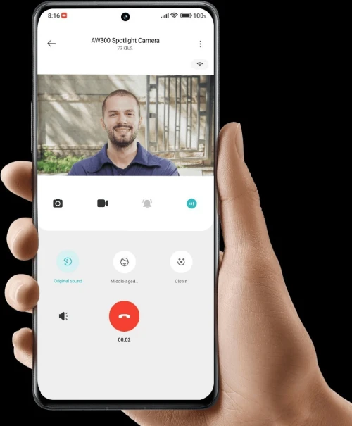 CAMERA Xiaomi Outdoor AW300 (2k) Extérieure Wi-Fi Avec Alarme et étanche ORIGINAL
