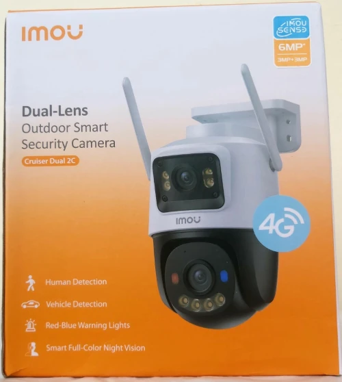 Camera imou Cuiser Dual 2C 4G Sim 6mp Full-Color Original