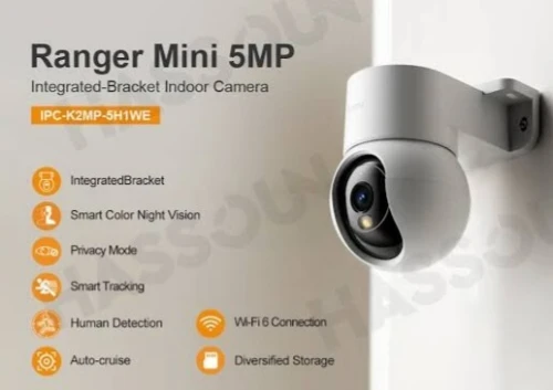 Camera imou Ranger Mini Integrated-Bracket 3K Image Smart Full-color Night Vision Original