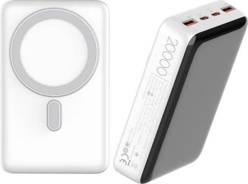 Ldnio Power bank Magsaf 20000mah Sans Fil 22.5w Chargement Rapide Original