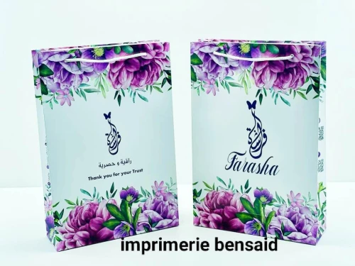 sac en papier persso,alisé ou vierge 