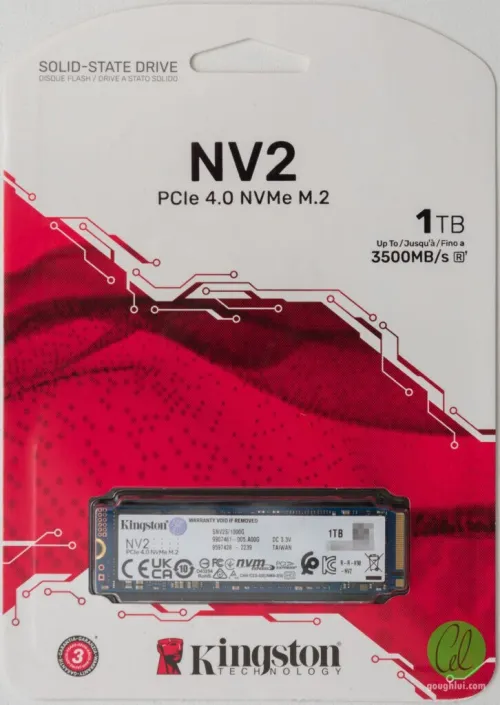Kingston NV2 PCIe 4.0 NVMe SSD 1TB