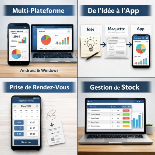 Développement fullstack android/windows